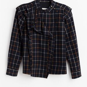 Isabel Marant Étoile Plaid Blouse
